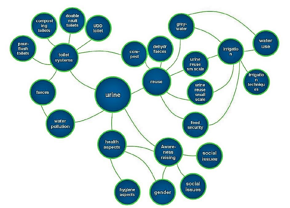 Brainstorming on urine. Source: CONRADIN (2010)