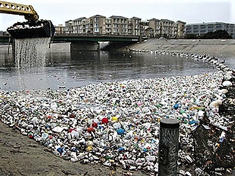 Plastic bottles in California. Source: CYR (2010) 