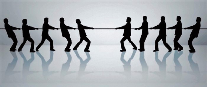 In conflict management, try to move “you against me” towards “you and me against the problem”. That way, win-win solutions can often be identified. Source: EGELAND (2010) 