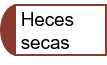 Heces secas