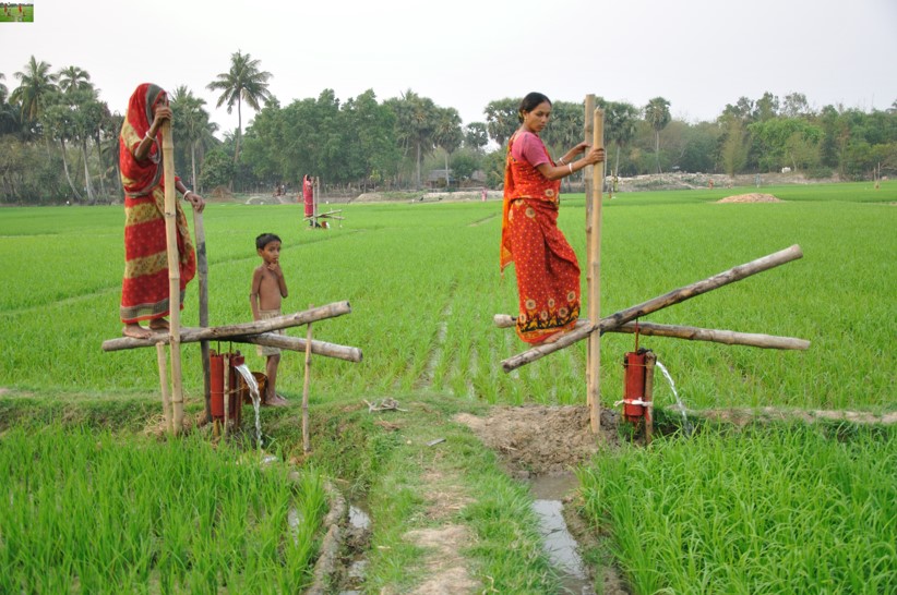 Treadle pumps in India. IDEI n.y.