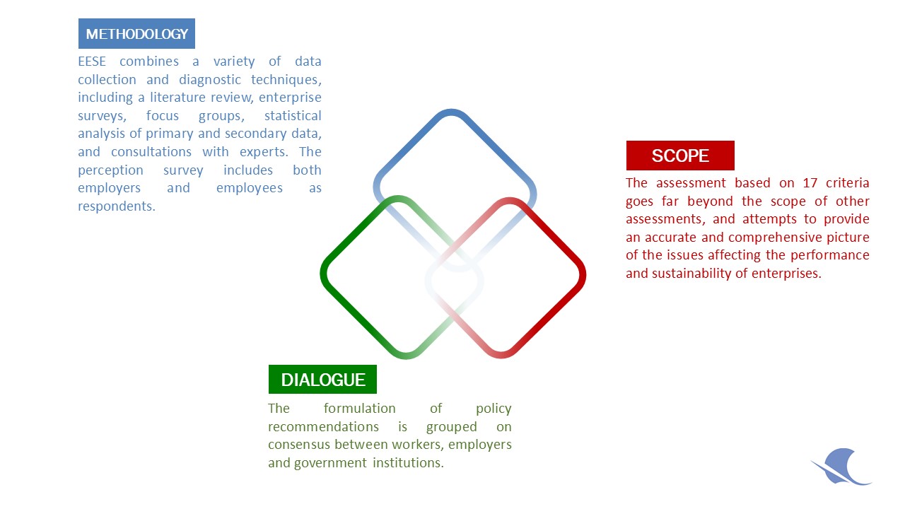 Illustration of EESE tool from ILO. Adapted from ILO (2010)