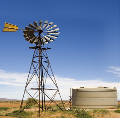 RWP n.y. Wind mill, pump and storage